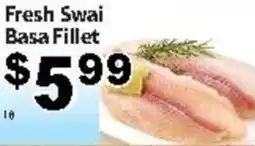 Fine Fare Fresh Swai Basa Fillet offer