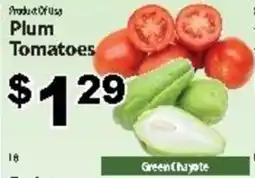 Fine Fare Plum Tomatoes offer