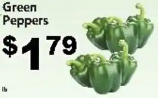 Fine Fare Green Peppers offer