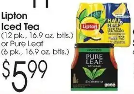 Family Fare Lipton Iced Tea offer