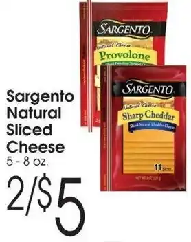 Family Fare Sargento Natural Sliced Cheese offer