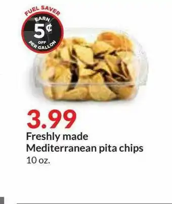 Hy-Vee Freshly Made Mediterranean Pita Chips offer
