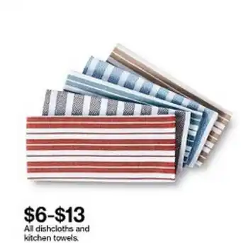 Target All Dishcloths And Kitchen Towels offer