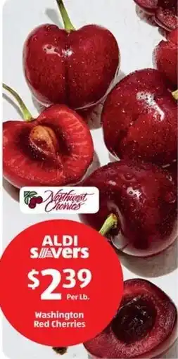 Aldi Washington Red Cherries offer