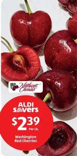 Aldi Washington Red Cherries offer