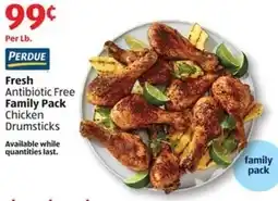 Aldi Fresh Antibiotic Free Family Pack Chicken Drumsticks offer