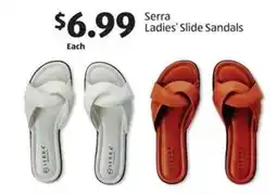 Aldi Serra Ladies' Slide Sandals offer