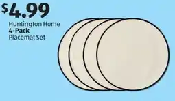 Aldi Huntington Home 4-Pack Placemat Set offer