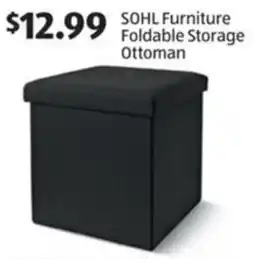 Aldi SOHL Furniture Foldable Storage Ottoman offer
