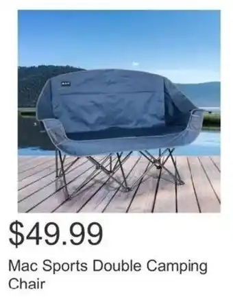 Costco Mac Sports Double Camping Chair offer
