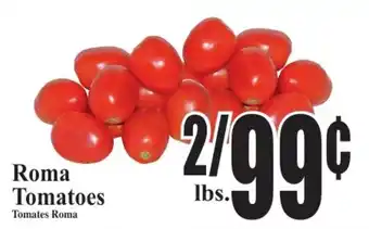 Baja Ranch Roma Tomatoes offer