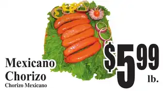 Baja Ranch Mexicano Chorizo offer