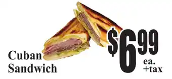 Baja Ranch Cuban Sandwich offer