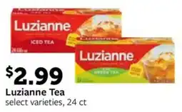 Fareway Luzianne Tea offer