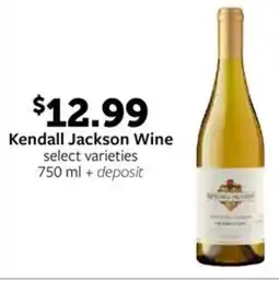 Fareway Kendall Jackson Wine offer