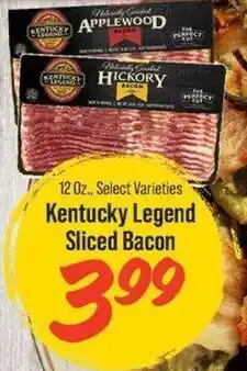 IGA Kentucky Legend Sliced Bacon offer