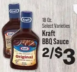IGA Kraft BBQ Sauce offer