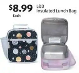 Aldi L&D Insulated Lunch Bag offer