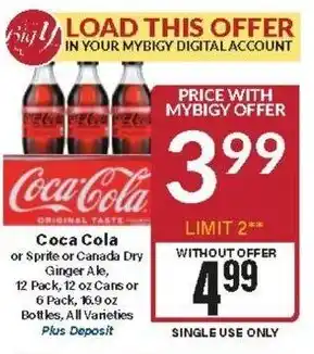 Big Y Coca-Cola offer