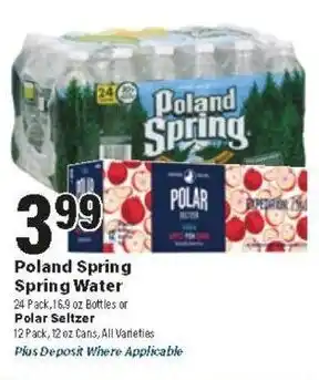 Big Y Poland Spring Spring Water offer