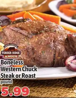 Boneless Western Chuck Steak or Roast pound
