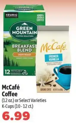 Harding's Markets McCafé Coffee offer