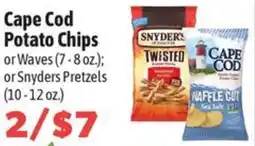 Harding's Markets Cape Cod Potato Chips or Waves (7 - 8 oz.); offer