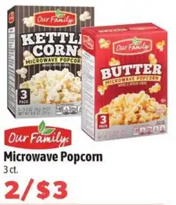 Harding's Markets Our Family Microwave Popcorn offer
