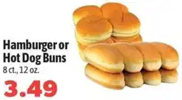 Harding's Markets Hamburger or Hot Dog Buns offer