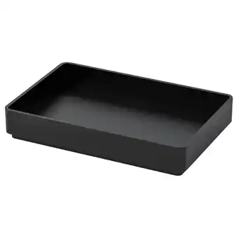 Ikea Skogsviken Tray, black, 4x6 offer