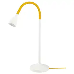 Ikea NÄvlinge led desk lamp, yellow/white offer