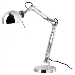 Ikea ForsÅ Work lamp, nickel plated offer
