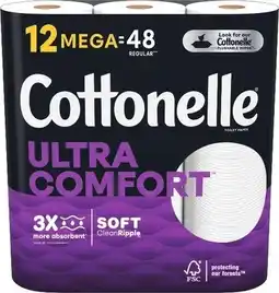 Kroger Cottonelle Ultra Bath Tissue offer