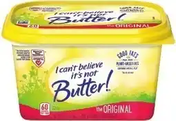 Kroger I Can't Believe It's Not Butter Spread offer