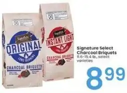 Albertsons Signature Select Charcoal Briquets offer
