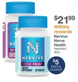 Kinney Drugs Nervive Nerve Health offer