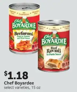 Fareway Chef Boyardee select varieties, 15 oz offer