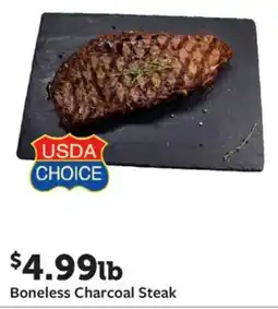 Fareway Boneless Charcoal Steak offer