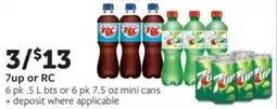 Fareway 7up or RC offer