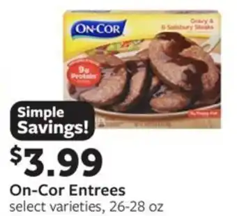 Fareway On-Cor Entrees offer