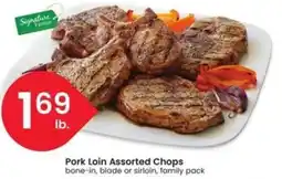 Albertsons Pork Loin Assorted Chops offer