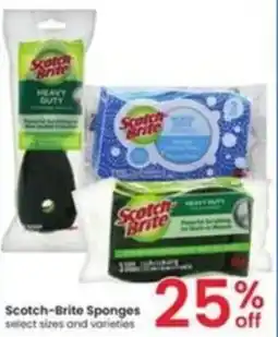Albertsons Scotch-Brite Sponges select sizes and varieties offer