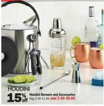 Meijer Houdini Barware And Accessories offer