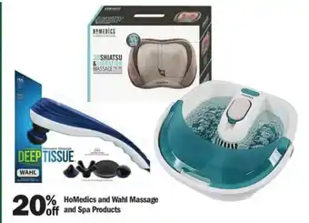 Meijer Homedics And Wahl Massage And Spa Products offer