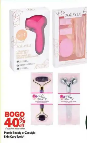 Meijer Plumb Beauty Or Zoe Ayla Skin Care Tools offer