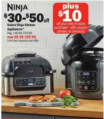 Meijer Ninja Kitchen Appliances offer