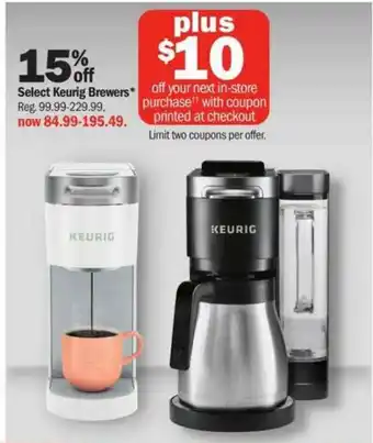 Meijer Keurig Brewers offer