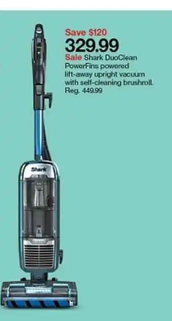 Target Shark Duoclean Powerfins offer
