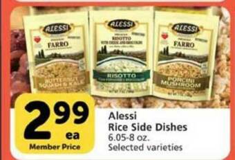 Pavilions Alessi Rice Side Dishes offer