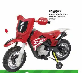 Best Ride On Cars Honda Dirt Bike